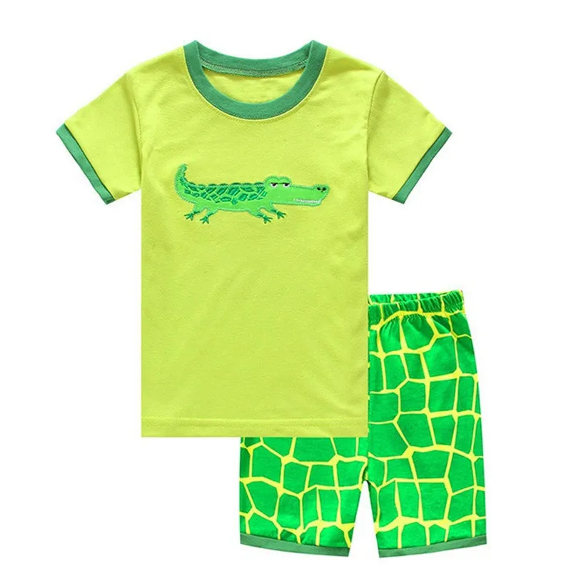 SAILEROAD Children's Crocodile Pajamas Set Girls Pajamas Cotton Kids Boys Sleepwear Child Night Wear Clothing Suits
SAILEROAD Children's Crocodile Pajamas Set Girls Pajamas Cotton Kids Boys Sleepwear Child Night Wear Clothing Suits