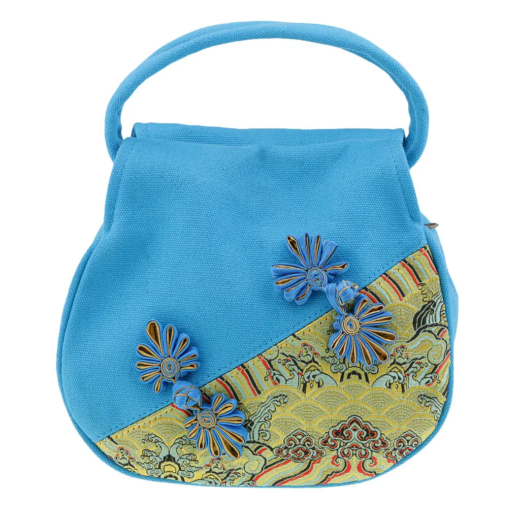 Women Handbag Embroidery Canvas Tote Ethnic Bag Messenger Bag Chinese Style Mini Bag
Women Handbag Embroidery Canvas Tote Ethnic Bag Messenger Bag Chinese Style Mini Bag