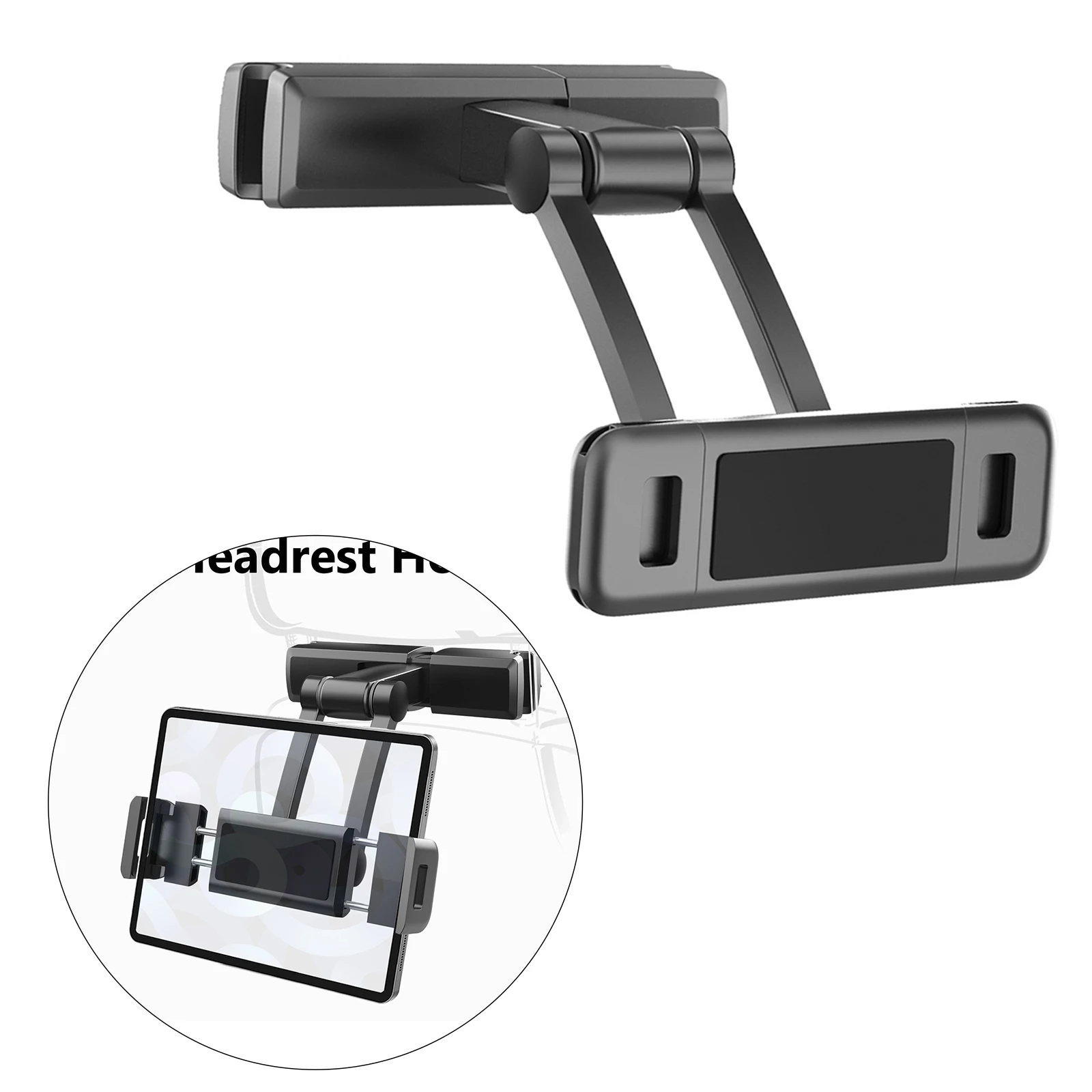 Flexible 360 Degree Rotating Car Tablet Stand Back Seat Headrest Mount Bracket for 4.7-12.3" Phone
Flexible 360 Degree Rotating Car Tablet Stand Back Seat Headrest Mount Bracket for 4.7-12.3" Phone