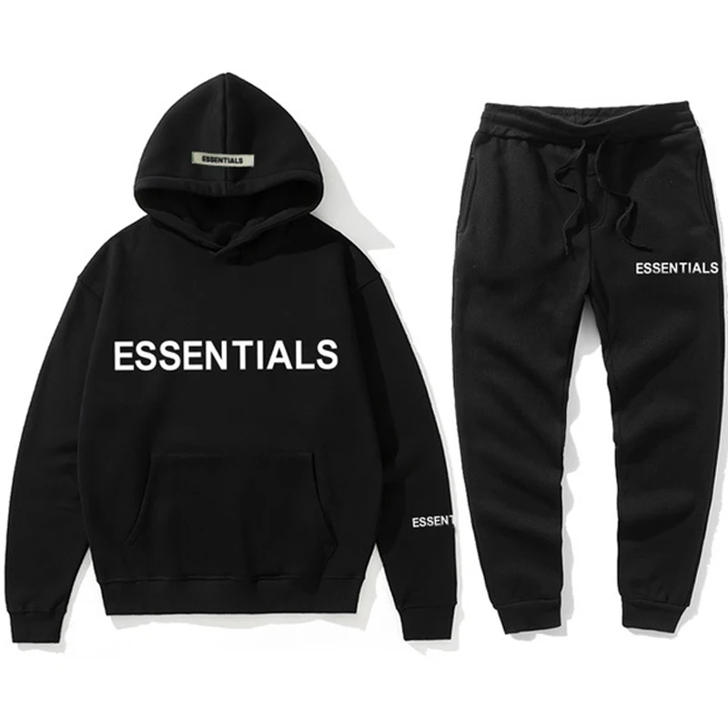 New Essentials Men Hooded Sweatshirt Suit Pure Cotton Couple Jogging Sweatshirts Oversized Fashion Streetwear Tracksuit Spring
New Essentials Men Hooded Sweatshirt Suit Pure Cotton Couple Jogging Sweatshirts Oversized Fashion Streetwear Tracksuit Spring