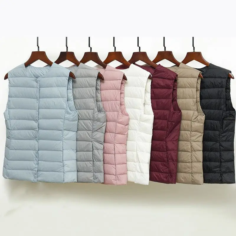 Lightweight Padded Jackets Women Vest Ultralight Winter Light Quilted down Coat
Lightweight Padded Jackets Women Vest Ultralight Winter Light Quilted down Coat