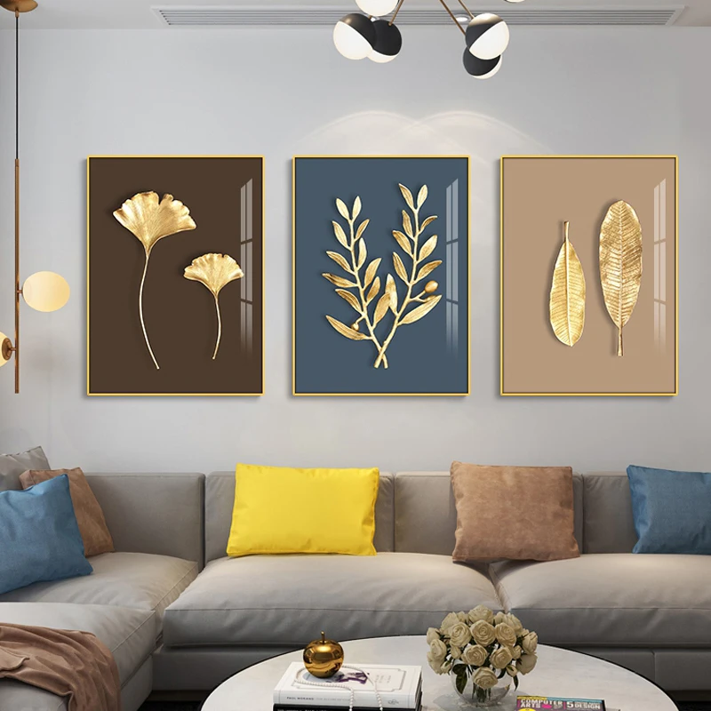 RELIABLI ART Golden Plant Modern Minimalist Decorative Painting Wholesale Sofa Background Wall Restaurant Mural Light Luxur
RELIABLI ART Golden Plant Modern Minimalist Decorative Painting Wholesale Sofa Background Wall Restaurant Mural Light Luxur