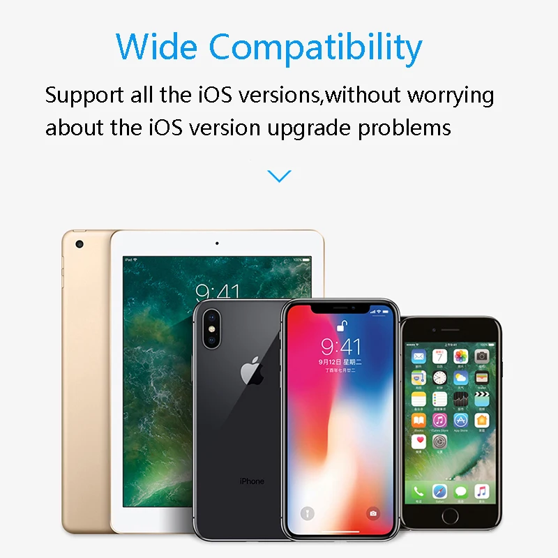 2 in 1 Audio Charging Adapter with Home Button For iPhone 11 Pro X XS Max XR for 8pin to 3.5mm Headphone Audio Jack Splitter
2 in 1 Audio Charging Adapter with Home Button For iPhone 11 Pro X XS Max XR for 8pin to 3.5mm Headphone Audio Jack Splitter