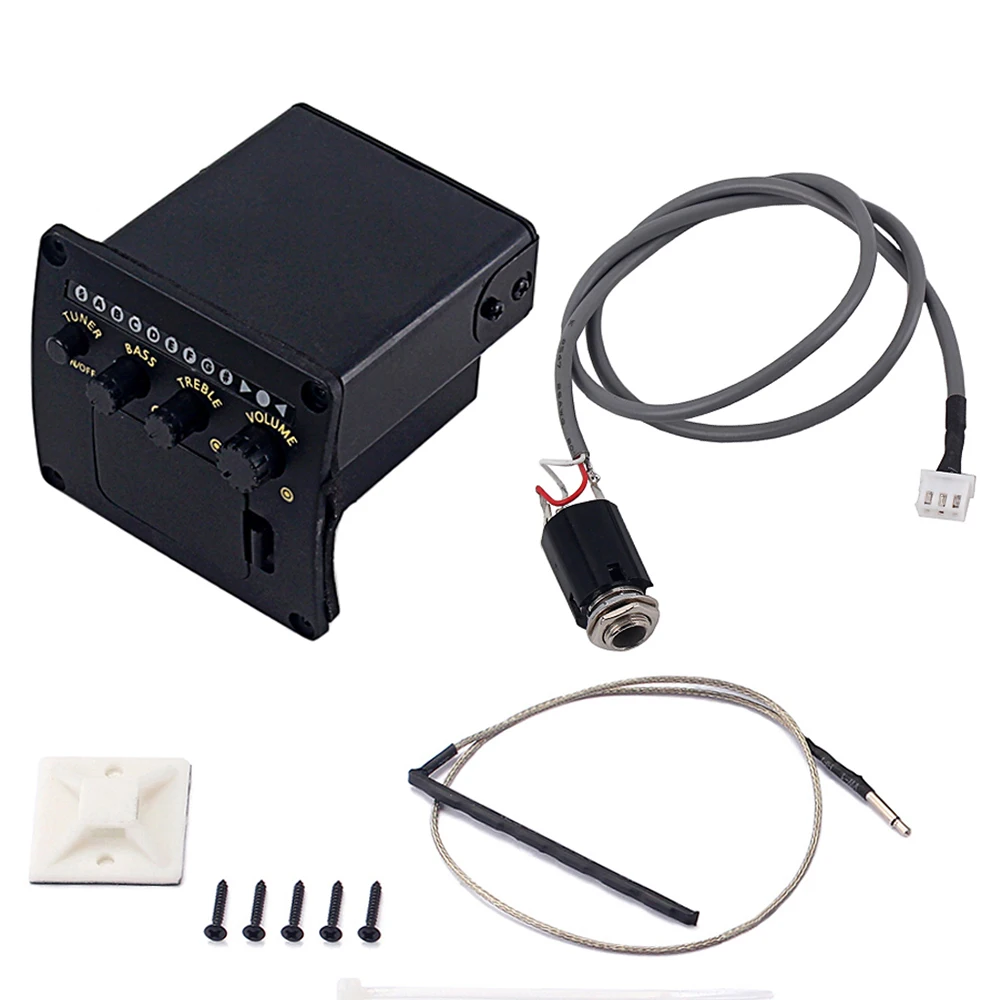 Guitar Pickup 2-Band EQ Volume Control with Mounting Accessories for Acoustic Guitar pickup guitar accessories
Guitar Pickup 2-Band EQ Volume Control with Mounting Accessories for Acoustic Guitar pickup guitar accessories