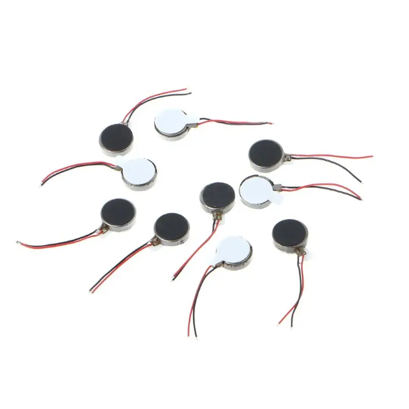 New 10pcs/set DC3V Mini Vibration Motors 10000rpm 1030 Flat Coin for Tablet Phone
New 10pcs/set DC3V Mini Vibration Motors 10000rpm 1030 Flat Coin for Tablet Phone