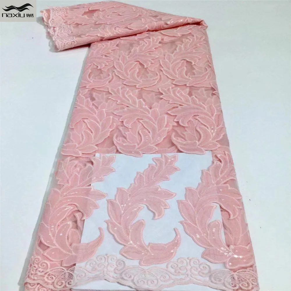 Madison African Milk Silk Lace Fabric 2021 High Quality Lace Nigerian 5 Yards French Sequins Lace For Wedding Dress Sewing
Madison African Milk Silk Lace Fabric 2021 High Quality Lace Nigerian 5 Yards French Sequins Lace For Wedding Dress Sewing