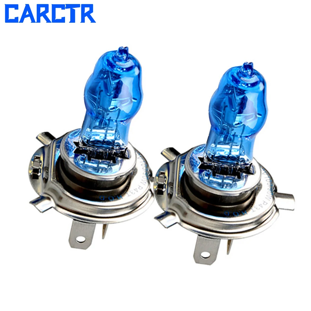 

CARCTR Car Halogen Lamp 12V 100W H1 H3 H4 H7 H8/9/11 9005 9006 880/881 3000K 6000K Far and Near Headlight Halogen Bulbs for Car