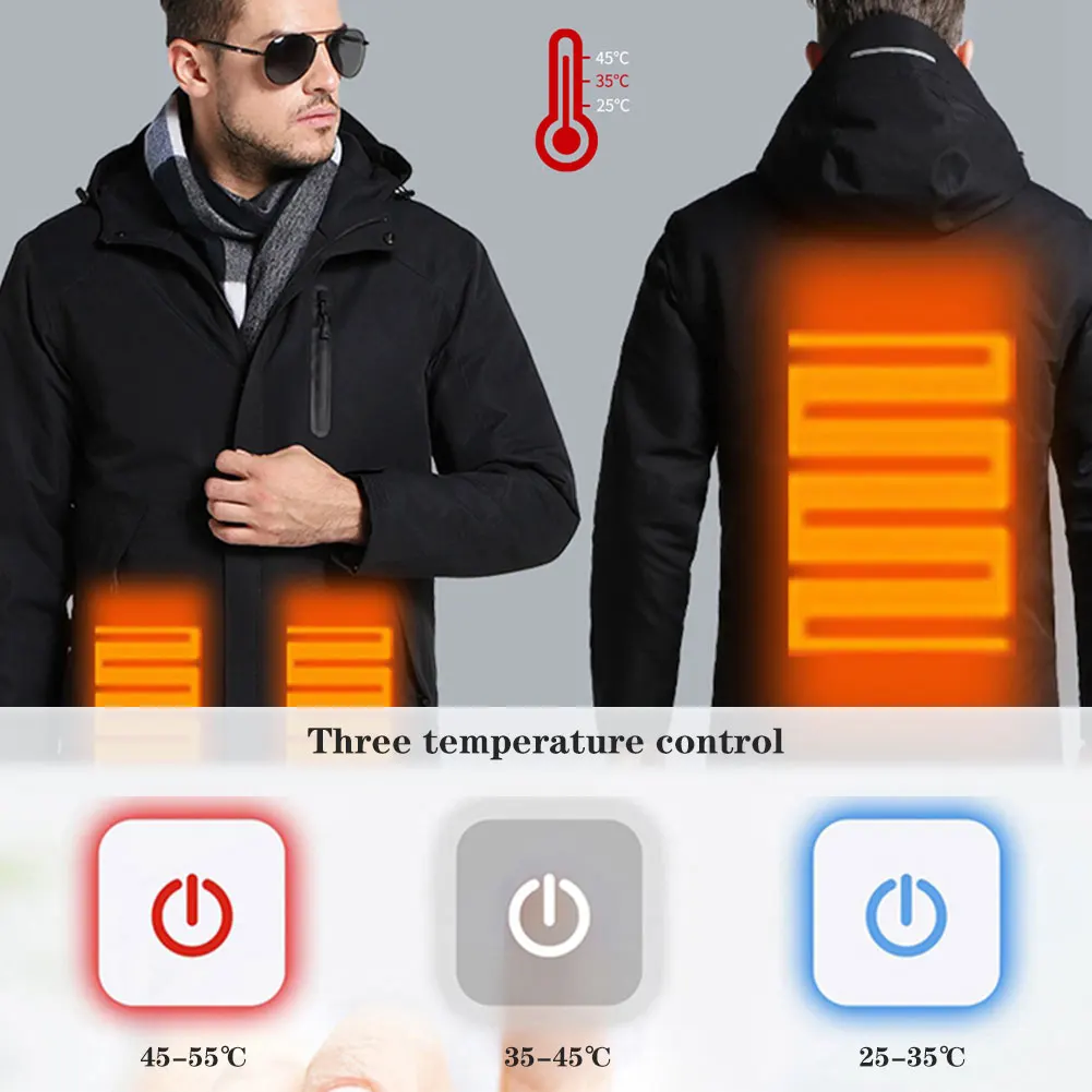 Хлопковые куртки с USB-подогревом, уличная Водонепроницаемая ветровка, куртки для пешего туризма, кемпинга, треккинга, катания на лыжах
Хлопковые куртки с USB-подогревом, уличная Водонепроницаемая ветровка, куртки для пешего туризма, кемпинга, треккинга, катания на лыжах