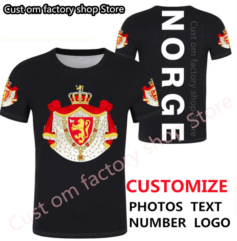 NORWAY t shirt diy free custom made name number nor t-shirt nation flag norge norwegian kingdom country print photo text clothes
NORWAY t shirt diy free custom made name number nor t-shirt nation flag norge norwegian kingdom country print photo text clothes