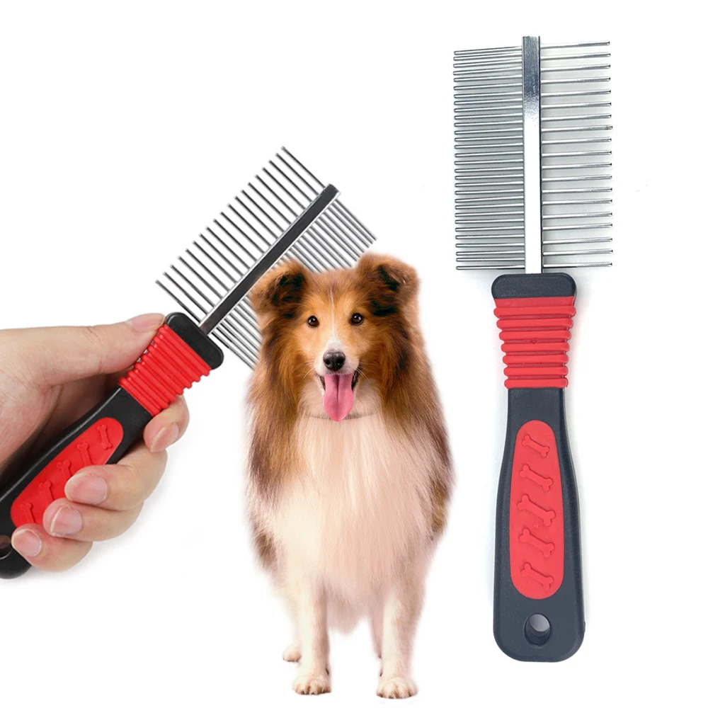Steel Hair Dog Comb Pet Brush For Dogs Grooming Comb Animal Hair Remover Pet Supplies Dogs Shedding Brush Grooming Products
Steel Hair Dog Comb Pet Brush For Dogs Grooming Comb Animal Hair Remover Pet Supplies Dogs Shedding Brush Grooming Products
