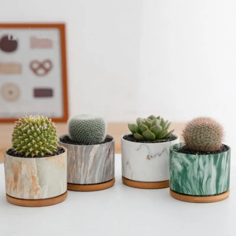 4pcs/set Northern Europe Colorful Flower Pots Ceramic Vase Planter With Tray Tabletop Planter Succulent Flower Pot Home Decor
4pcs/set Northern Europe Colorful Flower Pots Ceramic Vase Planter With Tray Tabletop Planter Succulent Flower Pot Home Decor