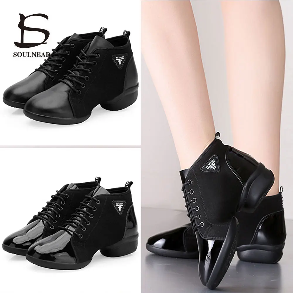 Sneakers Dance Shoes For Women Cowhide + Oxford cloth Comfortable Modern Jazz Dancing Shoes Girls Ladies Outdoor Sports Shoes
Sneakers Dance Shoes For Women Cowhide + Oxford cloth Comfortable Modern Jazz Dancing Shoes Girls Ladies Outdoor Sports Shoes
