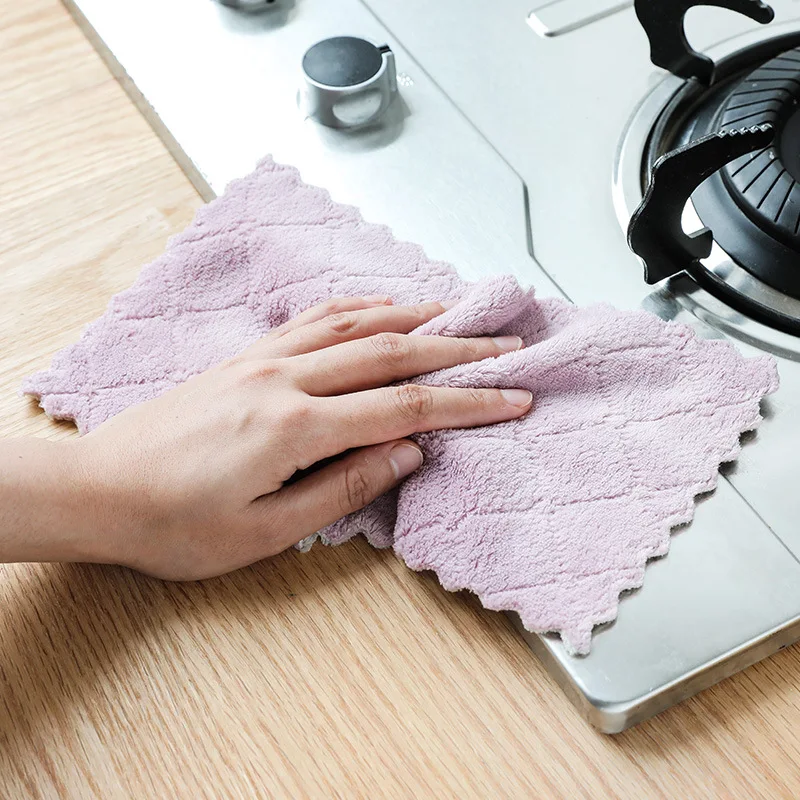 Microfiber Cleaning Cloths 10/15/20pcs Wiping Rags Double-layer Absorbent Dishcloth Soft Household Cleaning Towels
Microfiber Cleaning Cloths 10/15/20pcs Wiping Rags Double-layer Absorbent Dishcloth Soft Household Cleaning Towels