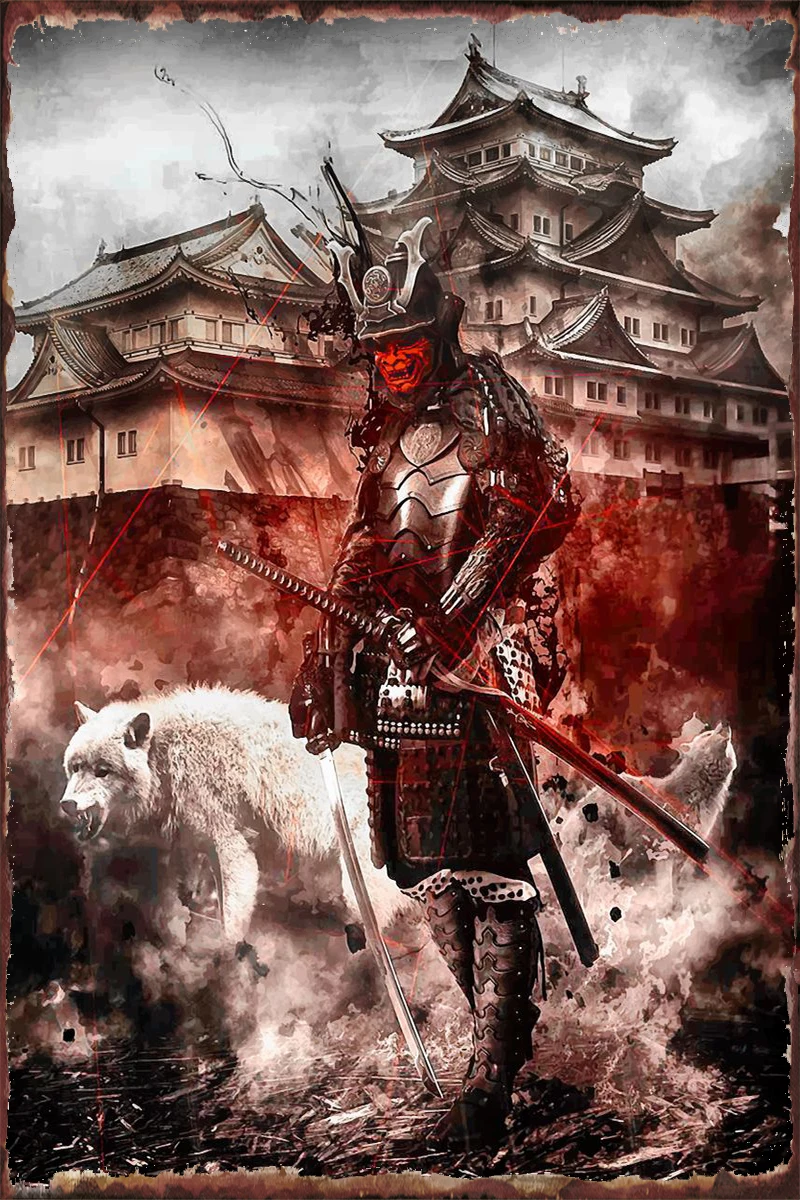 Красный Волк, самурайский винтажный металлический знак, жестяная вывеска, оловянные пластины, украшение для комнаты, Ретро Декор для кафе, п...
Красный Волк, самурайский винтажный металлический знак, жестяная вывеска, оловянные пластины, украшение для комнаты, Ретро Декор для кафе, п...