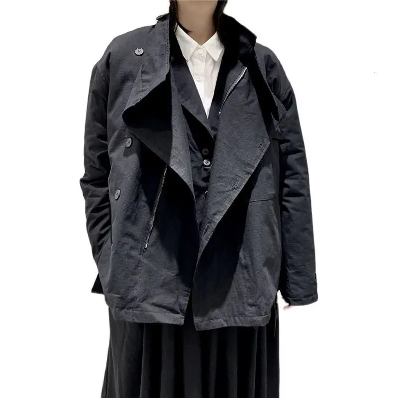 LANMREM 2021 Autumn And Winter Large Size Zipper Fly Short Turn-down Collar Black All-match Cotton Padded Coat For Women 2A2537
LANMREM 2021 Autumn And Winter Large Size Zipper Fly Short Turn-down Collar Black All-match Cotton Padded Coat For Women 2A2537