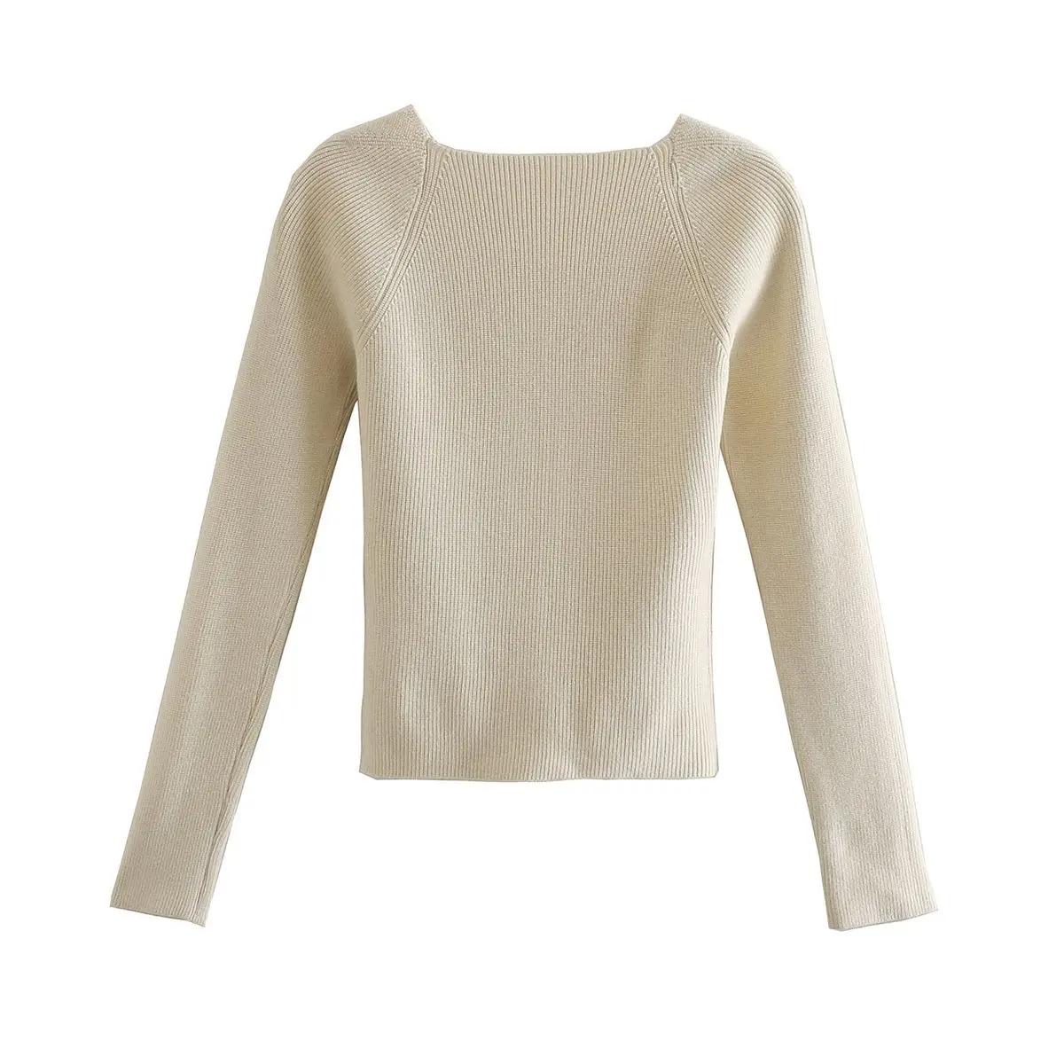 2021 New Women Knit Sweater Top Long sleeve heart-neck Casual Fashion Woman Slim-fit Tight Knitted sweaters Pullover Tops
2021 New Women Knit Sweater Top Long sleeve heart-neck Casual Fashion Woman Slim-fit Tight Knitted sweaters Pullover Tops