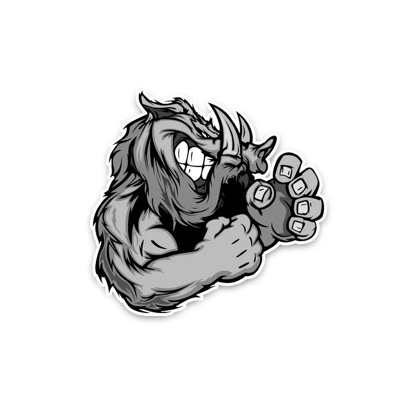 11.7X11.3CM Popular Animal Car Sticker Strong Unfriendly Plump Wild Boar Decals PVC
11.7X11.3CM Popular Animal Car Sticker Strong Unfriendly Plump Wild Boar Decals PVC