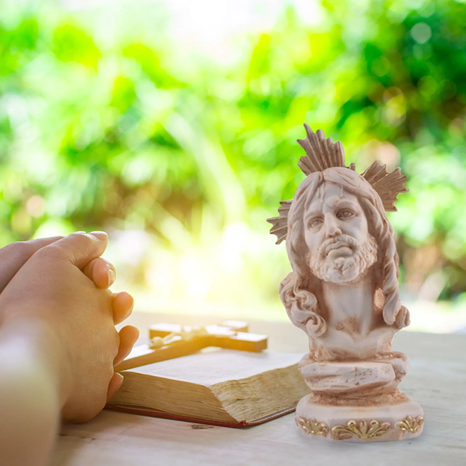Vintage Ins Christ Jesus Sculpture Creative Resin Crafts Home Candlestick Ornaments Decorative Ornaments Religious Gifts#G30
Vintage Ins Christ Jesus Sculpture Creative Resin Crafts Home Candlestick Ornaments Decorative Ornaments Religious Gifts#G30