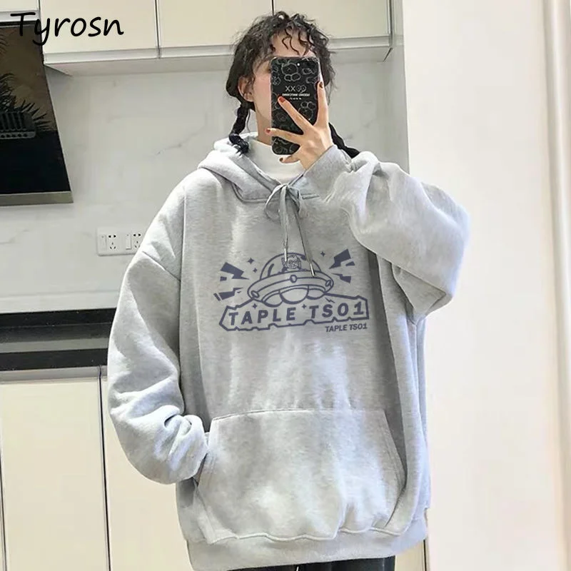 With Hat Hoodies Women Print Japanese Style Couples Thicker All-match Loose Chic Daily Students Fashion Streetwear Harajuku New
With Hat Hoodies Women Print Japanese Style Couples Thicker All-match Loose Chic Daily Students Fashion Streetwear Harajuku New