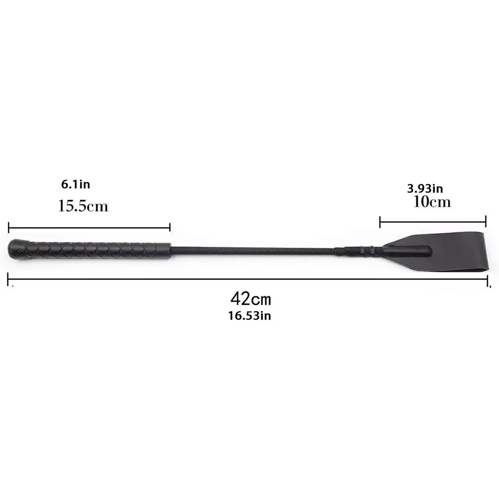 Short Riding Whip With Plastic Handle Spanking Paddle Scattered Whip Knout Flirting Erotic Toys For Adult Games
Short Riding Whip With Plastic Handle Spanking Paddle Scattered Whip Knout Flirting Erotic Toys For Adult Games