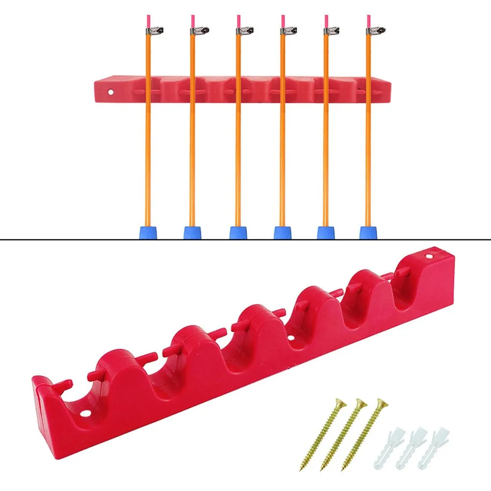 1pc 6-Rods Vertical Storage Rack Fishing Pole Holder Rod Holders Wall Mount Tackle 285*33mm Rubber Fishing Tools Terminal Tackle
1pc 6-Rods Vertical Storage Rack Fishing Pole Holder Rod Holders Wall Mount Tackle 285*33mm Rubber Fishing Tools Terminal Tackle