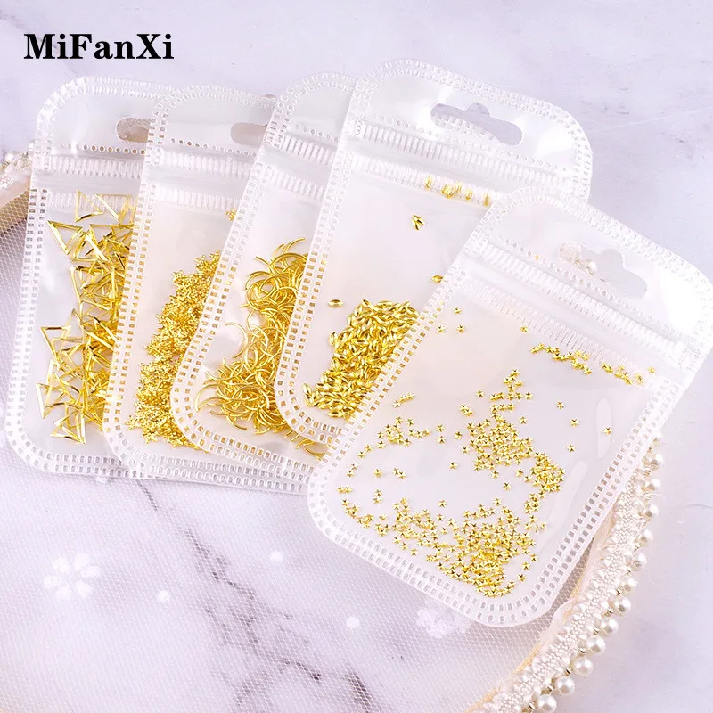 Nail Art Gold Mixed Decorations Shaped Metal Hollow Rivets Shiny Sequins Nail Rivet Manicure Accessories
Nail Art Gold Mixed Decorations Shaped Metal Hollow Rivets Shiny Sequins Nail Rivet Manicure Accessories