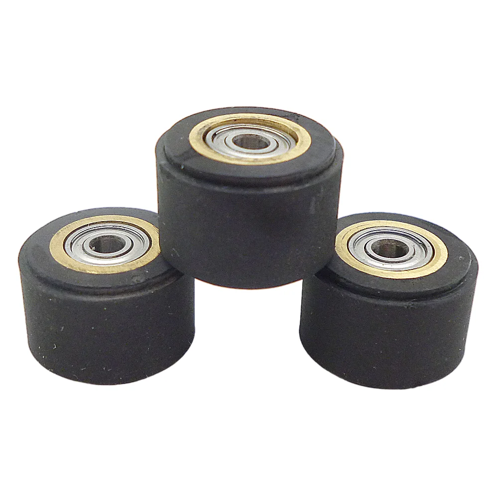 3pc Pinch Roller Set 3mm x 11mm x 16mm for Roland Vinyl Cutting Plotter Cutter Cutting Engraving Machine Printer Parts 
3pc Pinch Roller Set 3mm x 11mm x 16mm for Roland Vinyl Cutting Plotter Cutter Cutting Engraving Machine Printer Parts