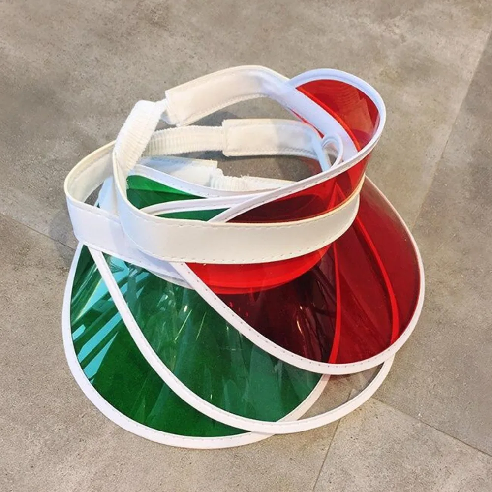 Summer Sun Protection PVC Empty Hat Beach Vacation Outdoor Travel Sun Shade Sun Hat Women Transparent Sun Visor Sunglasses Hat
Summer Sun Protection PVC Empty Hat Beach Vacation Outdoor Travel Sun Shade Sun Hat Women Transparent Sun Visor Sunglasses Hat