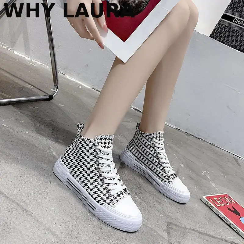 Women's sports shoes fashion comfortable women canvas shoes breathable flat shoes high top 2021 spring vulcanized shoes women te
Women's sports shoes fashion comfortable women canvas shoes breathable flat shoes high top 2021 spring vulcanized shoes women te