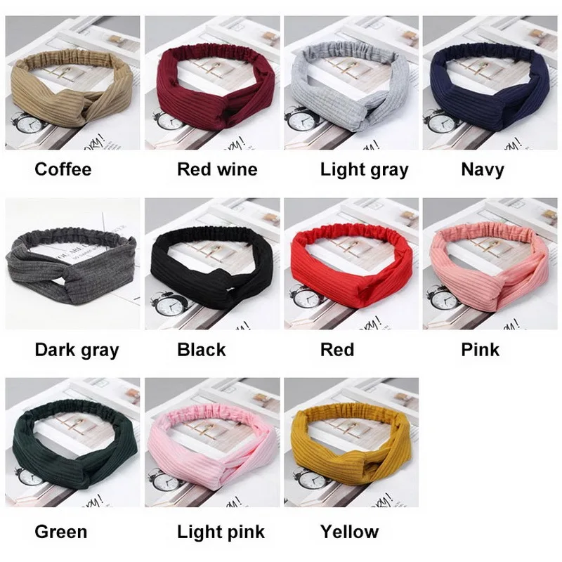 Women Bohemian Hair Band Vintage Turban Cross Top Solid Headbands Knot Bandage Bandanas Running Girls Hairbands Hair Accessories
Women Bohemian Hair Band Vintage Turban Cross Top Solid Headbands Knot Bandage Bandanas Running Girls Hairbands Hair Accessories