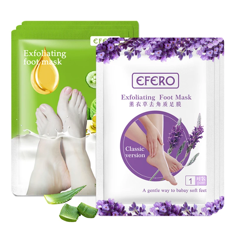 EFERO 2packs Lavender Moisture Foot Mask Remove Dead Skin Heels Foot Peeling Mask for Legs Exfoliating Socks for Pedicure Socks
EFERO 2packs Lavender Moisture Foot Mask Remove Dead Skin Heels Foot Peeling Mask for Legs Exfoliating Socks for Pedicure Socks