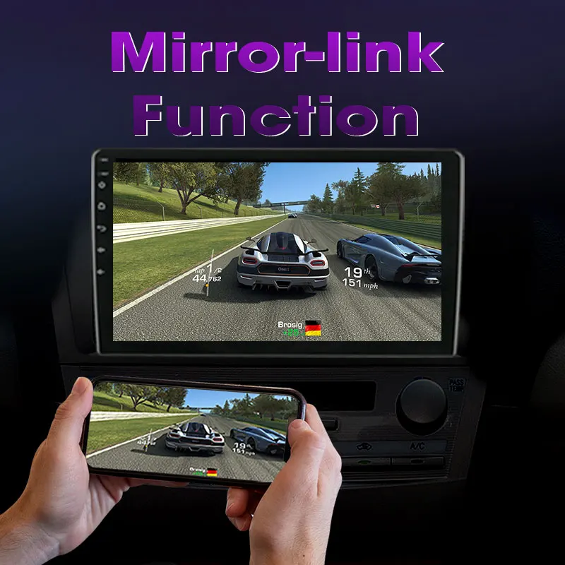 4G + 64G 2 Din Android 10 0 автомобильный Радио мультимедийный видео плеер GPS навигация для