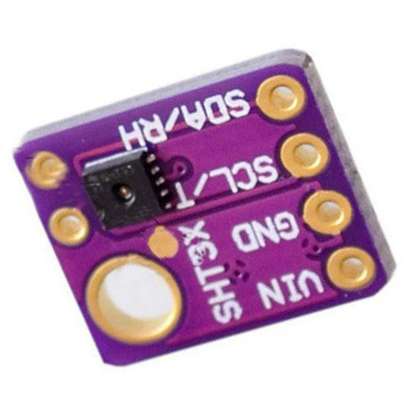 10PCS SHT31 Temperature SHT31-D Humidity Sensor Module Microcontroller IIC I2C Breakout Weather 3V 5V Compliant for Arduino