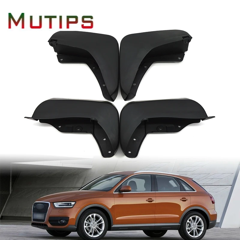 Mutips car fender flares mudguards wheel cover mud flaps accessories protector car-styling automobile For Audi Q3 2012 2013 2014
Mutips car fender flares mudguards wheel cover mud flaps accessories protector car-styling automobile For Audi Q3 2012 2013 2014