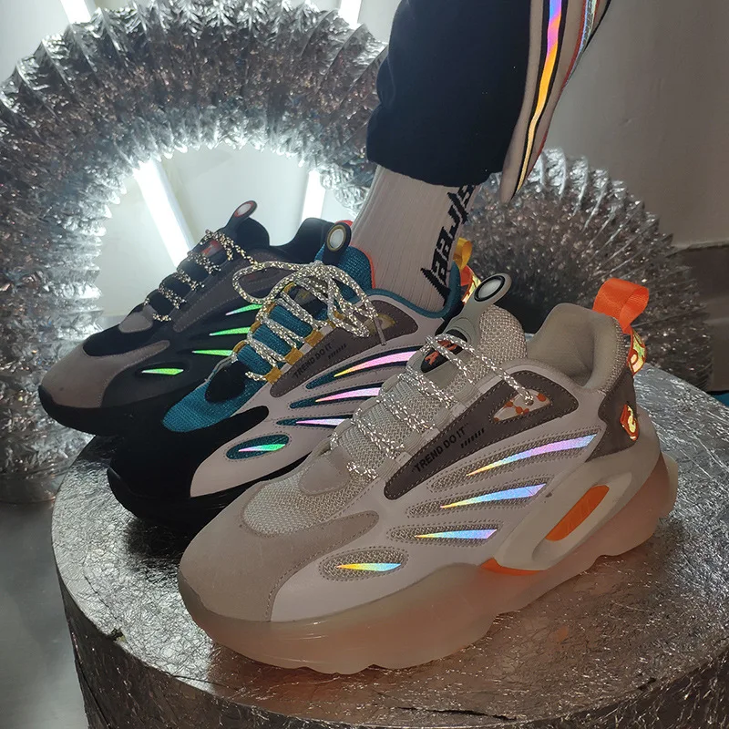 Men's Sneakers 2020 Fashion Black Breathable Microfiber Platform Casual Sneaker Male High Quality Bounce TPU Trainers Men Shoes
Men's Sneakers 2020 Fashion Black Breathable Microfiber Platform Casual Sneaker Male High Quality Bounce TPU Trainers Men Shoes