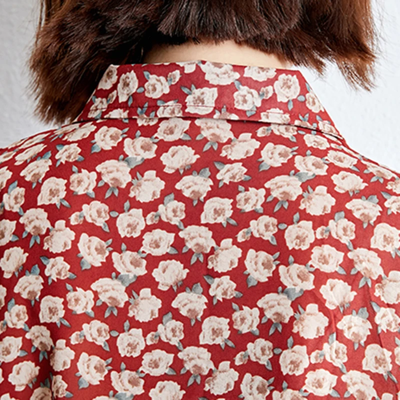 2021 Fashion Vintage Floral Women's Shirt All-Match Office Lady Long Sleeve Elegant Loos Blouse Female Spring Summer New Arrival
2021 Fashion Vintage Floral Women's Shirt All-Match Office Lady Long Sleeve Elegant Loos Blouse Female Spring Summer New Arrival