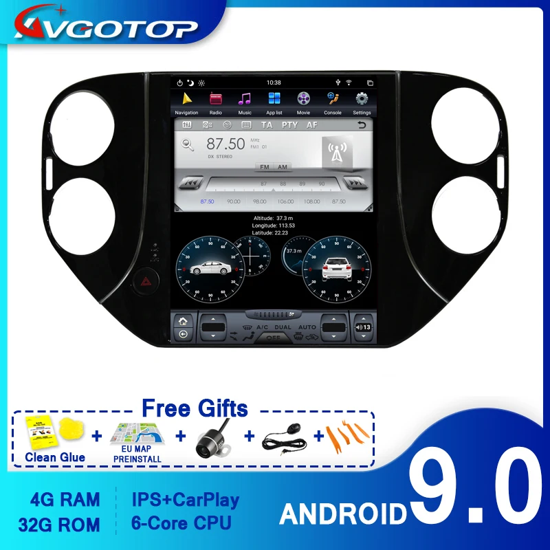 Автомагнитола AVGOTOP, Android 9,0, GPS, DSP, для автомобилей VOLKSWAGEN TIGUAN 2010-2015
Автомагнитола AVGOTOP, Android 9,0, GPS, DSP, для автомобилей VOLKSWAGEN TIGUAN 2010-2015