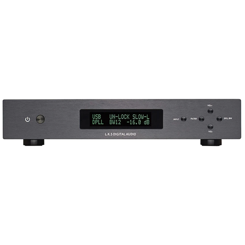 R-008 L.K.S MH-DA004 Flagship Dual ES9038pro DAC USB DSD фемто-часы XLR PCM и декодирование USB/Optical/I2S/AES/EBU |