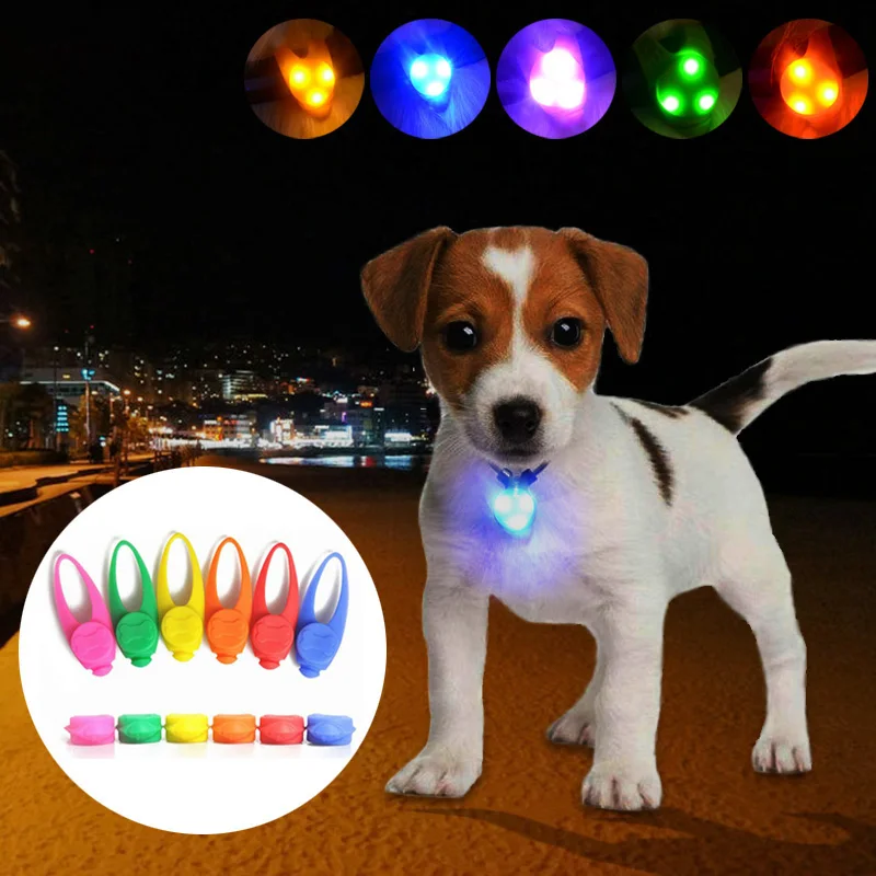 Dog Luminous Pendant With Waterproof LED Dog Tag Night Safety Flashing Light up Anti-lost Luminous Light Silicone Tag Collar
Dog Luminous Pendant With Waterproof LED Dog Tag Night Safety Flashing Light up Anti-lost Luminous Light Silicone Tag Collar