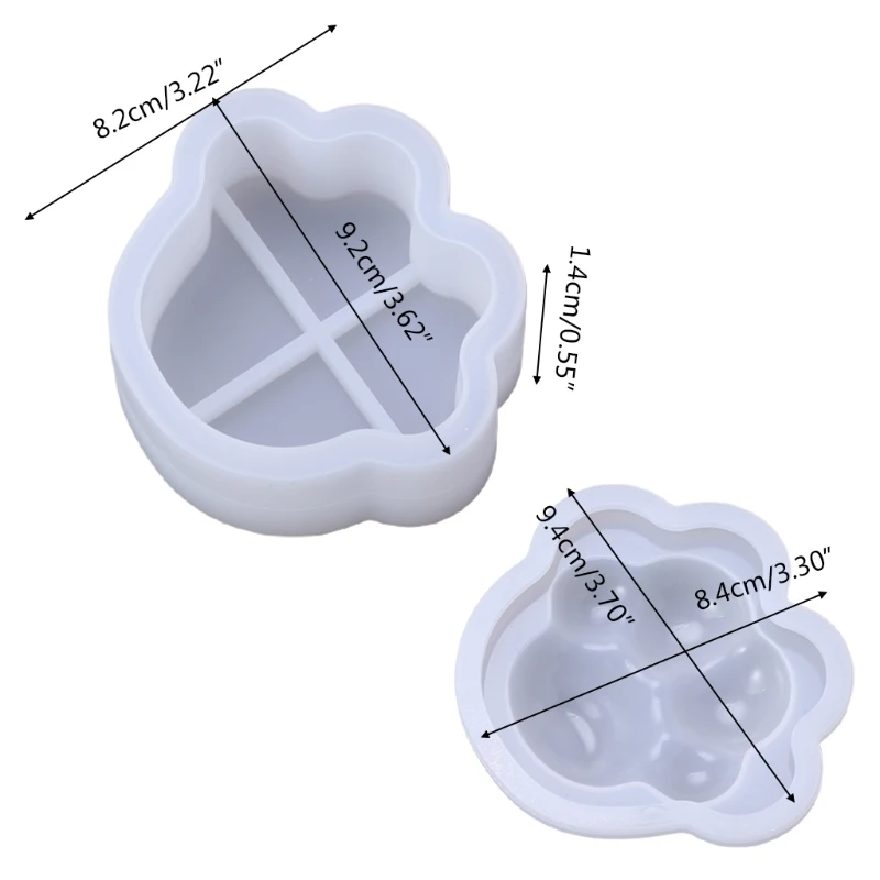2021 New DIY Epoxy Crystal Resin 1 Set 3D Paw Cat Dog Animals Mould for DIY Jewelry Holder Home Decoration
2021 New DIY Epoxy Crystal Resin 1 Set 3D Paw Cat Dog Animals Mould for DIY Jewelry Holder Home Decoration
