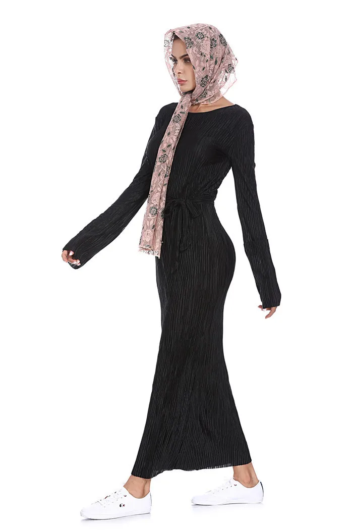 New product pleated long skirt Arab Middle East Turkish fashion robe dress
New product pleated long skirt Arab Middle East Turkish fashion robe dress