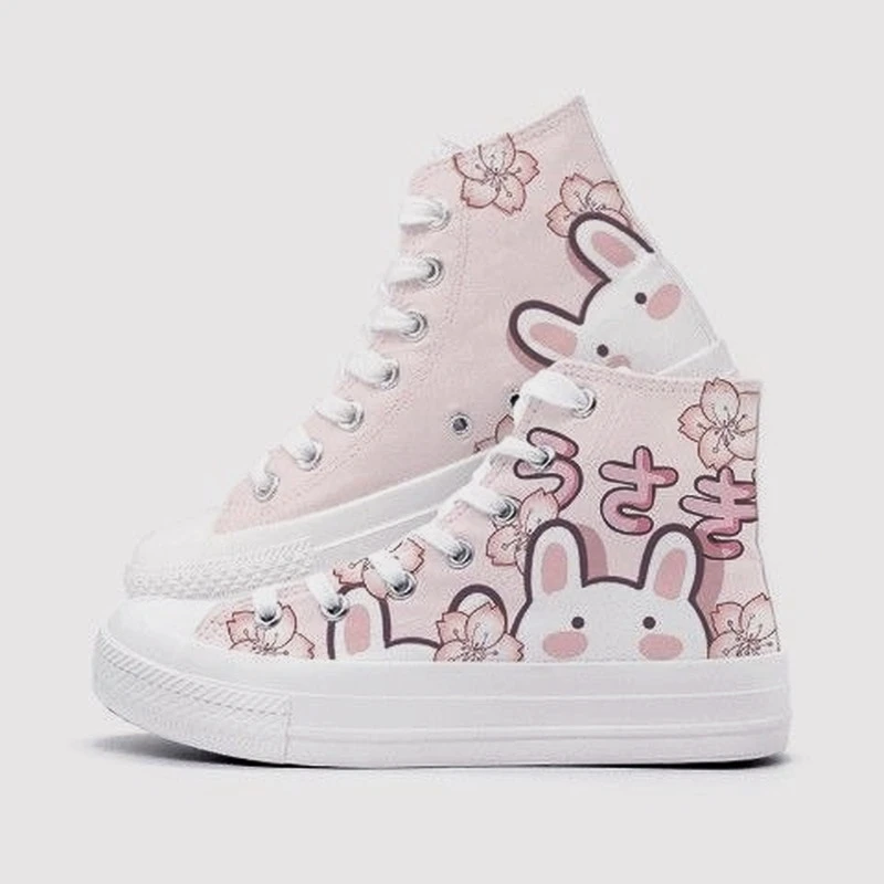 Kawaii Canvas Sneakers Femme 2021 Autumn Zapatillas Mujer Pink Rabbit Women's Espadrilles Lovely Casual Ladies Footwear
Kawaii Canvas Sneakers Femme 2021 Autumn Zapatillas Mujer Pink Rabbit Women's Espadrilles Lovely Casual Ladies Footwear