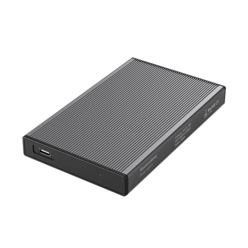 BLUEENDLESS 2.5 Inch Aluminum HDD Case SATA To USB3.0 Type C External Box HDD Enclouse SSD Adapter For Notebook Desktop PC
BLUEENDLESS 2.5 Inch Aluminum HDD Case SATA To USB3.0 Type C External Box HDD Enclouse SSD Adapter For Notebook Desktop PC