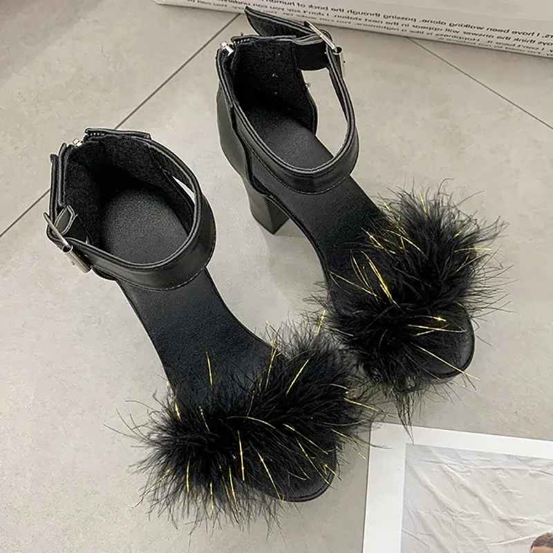 Med 2021 Sandals Comfort Shoes for Women Block Heels Suit Female Beige Medium New Fashion Chunky Girls Summer Black Fur Clear
Med 2021 Sandals Comfort Shoes for Women Block Heels Suit Female Beige Medium New Fashion Chunky Girls Summer Black Fur Clear