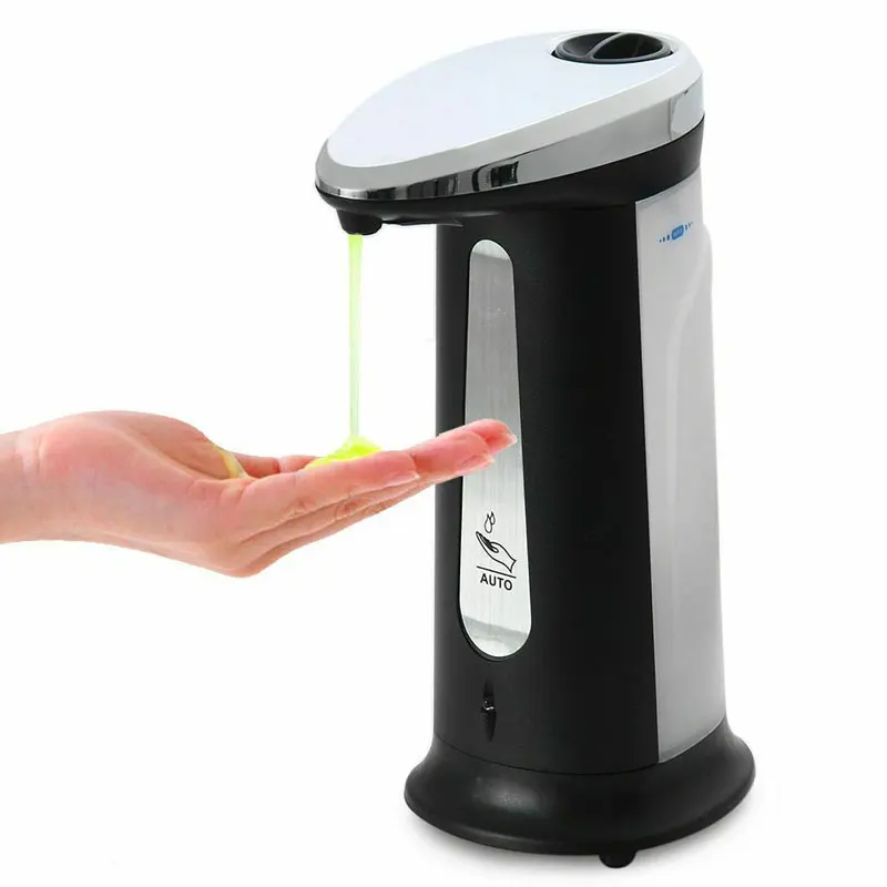 400ML Electroplated Automatic Liquid Soap Dispenser Smart Sensor Touchless Sanitizer
400ML Electroplated Automatic Liquid Soap Dispenser Smart Sensor Touchless Sanitizer
