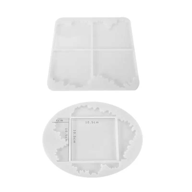 Crystal Epoxy Resin Mold Irregular Coaster Casting Silicone Mould DIY Craft Tool MXME
Crystal Epoxy Resin Mold Irregular Coaster Casting Silicone Mould DIY Craft Tool MXME