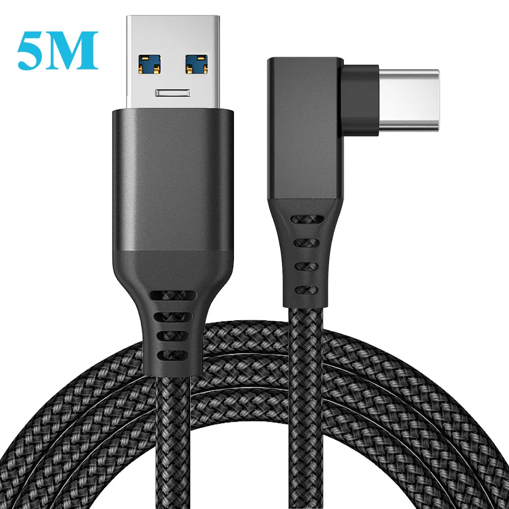 5M/16FT USB Type C Cable for Oculus Quest 2 Link USB C Quick Charge Cables for VR Headset Data Transfer Fast Charging
5M/16FT USB Type C Cable for Oculus Quest 2 Link USB C Quick Charge Cables for VR Headset Data Transfer Fast Charging