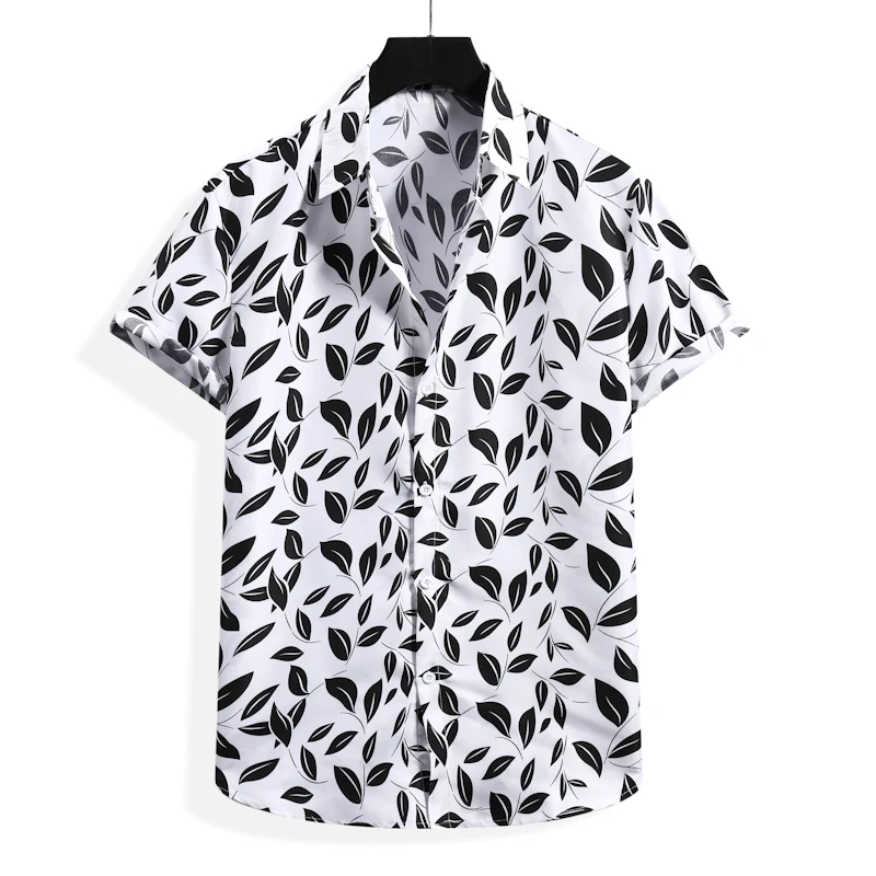Mens Hipster Tree Leaf Print Shirts Chemise Homme 2022 Brand Slim Fit Short Sleeve Hawaiian Shirt Men Beach Casual Shirt Male
Mens Hipster Tree Leaf Print Shirts Chemise Homme 2022 Brand Slim Fit Short Sleeve Hawaiian Shirt Men Beach Casual Shirt Male