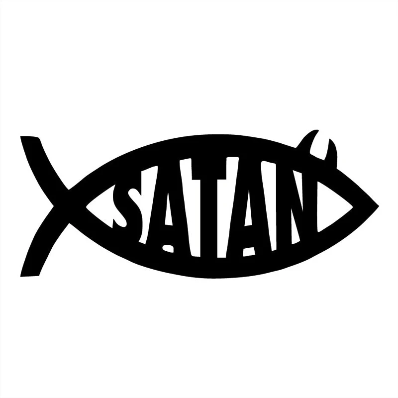 Car Stickers Decor Motorcycle Decals Satan Fish Vinyl Decorative Accessories Waterproof PVC,12cmx5cm
Car Stickers Decor Motorcycle Decals Satan Fish Vinyl Decorative Accessories Waterproof PVC,12cmx5cm