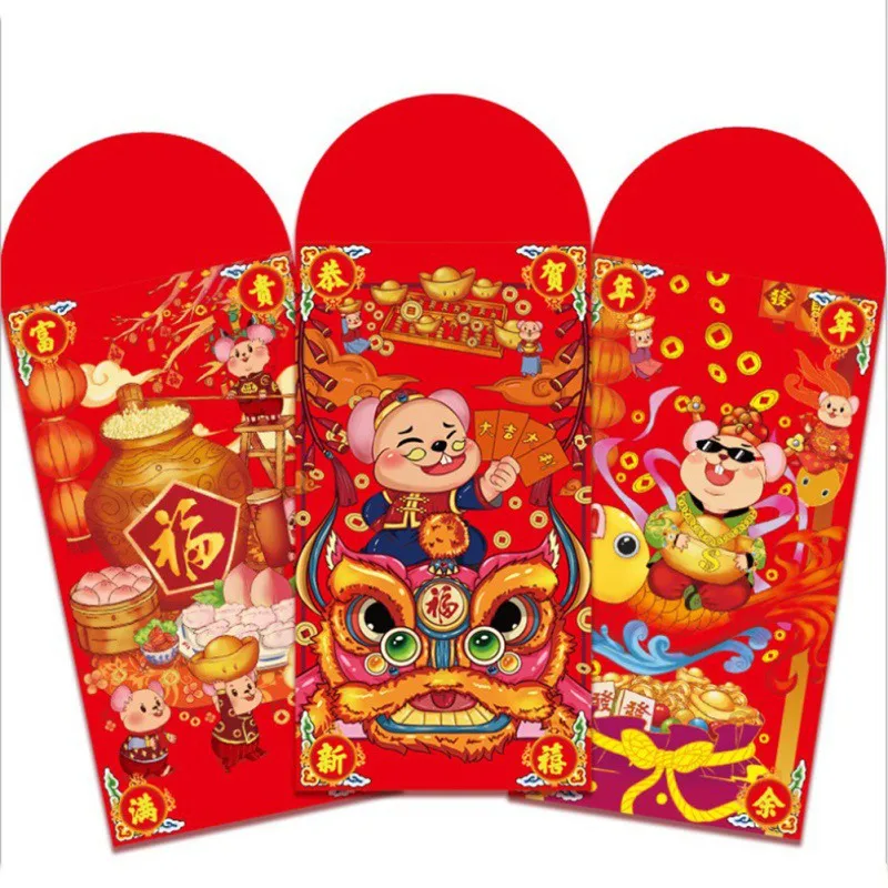 Chinese 2020 Chinese New Year Rat Red Envelopes Lucky Envelopes Year Envelope Decoration
Chinese 2020 Chinese New Year Rat Red Envelopes Lucky Envelopes Year Envelope Decoration